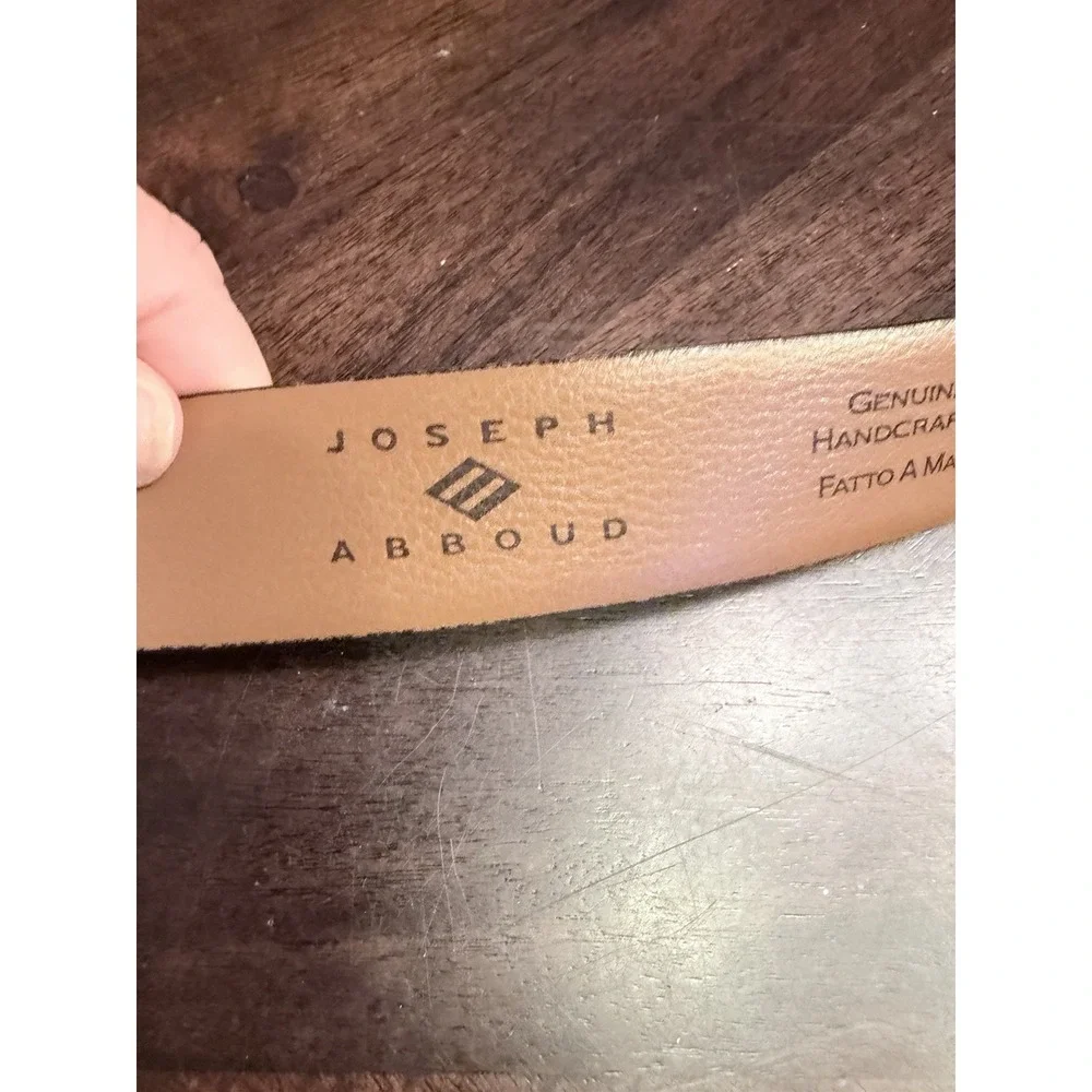 Joseph About Italy Leather Belt 48/120